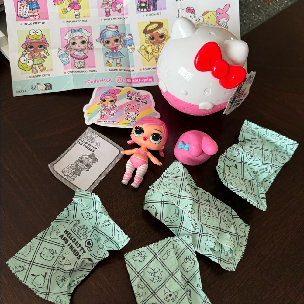 Hello Kitty Surprise Doll Set